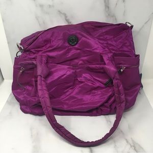 Lululemon Triumph Bag In Dew Berry - Used Condition